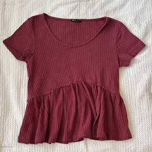 Shein Short Sleeve Babydoll Top - Size: XS